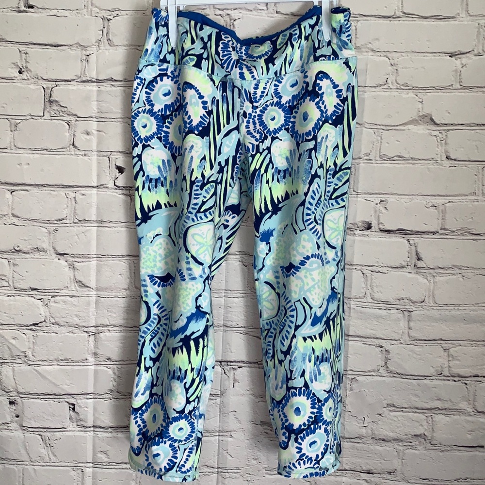 Lilly Pulitzer Luxletic 21 Crop Indigo Sunset Swim